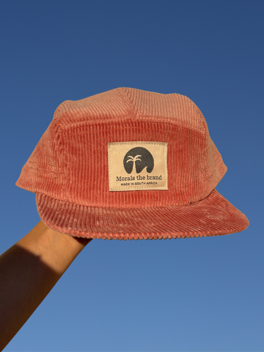 Flat Cap in Coral