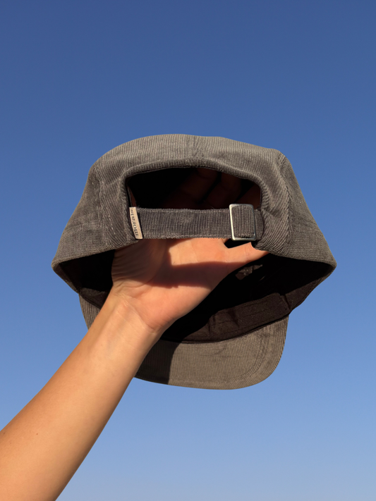 Flat Cap in Charcoal