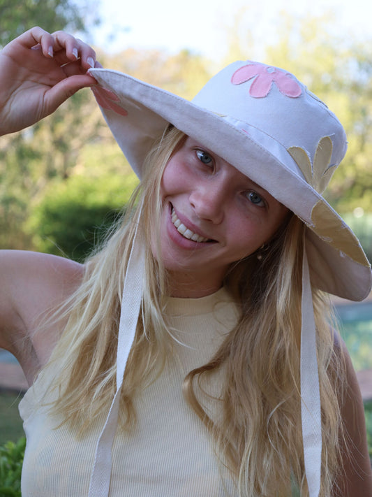 Peach Sunrise Sun Hat