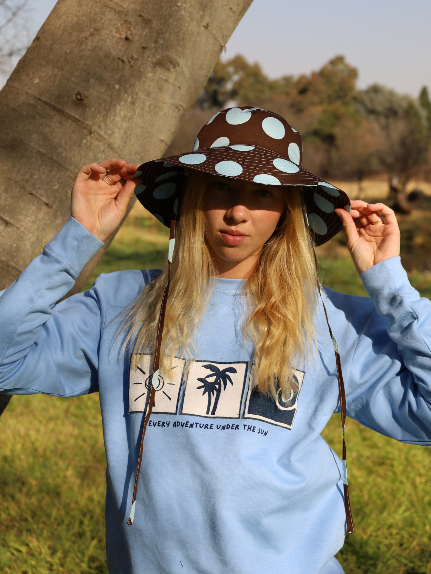 Coco Polka Midi Sun Hat