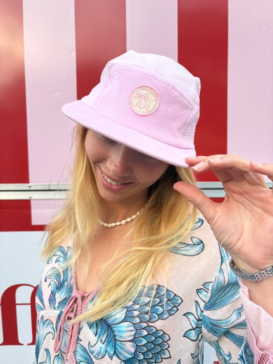 Baby Pink Flat Cap