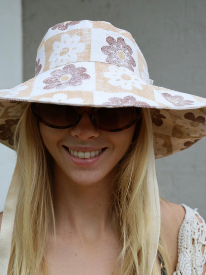 Brewed Bloom Sun Hat