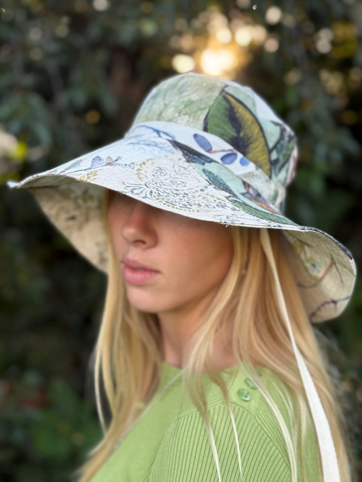 Green Goddess Sun Hat