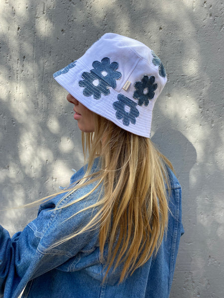 Indigo Bloom Bucket