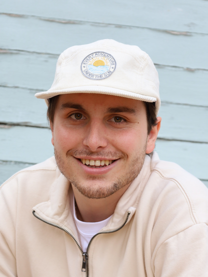 Flat Cap in Cream