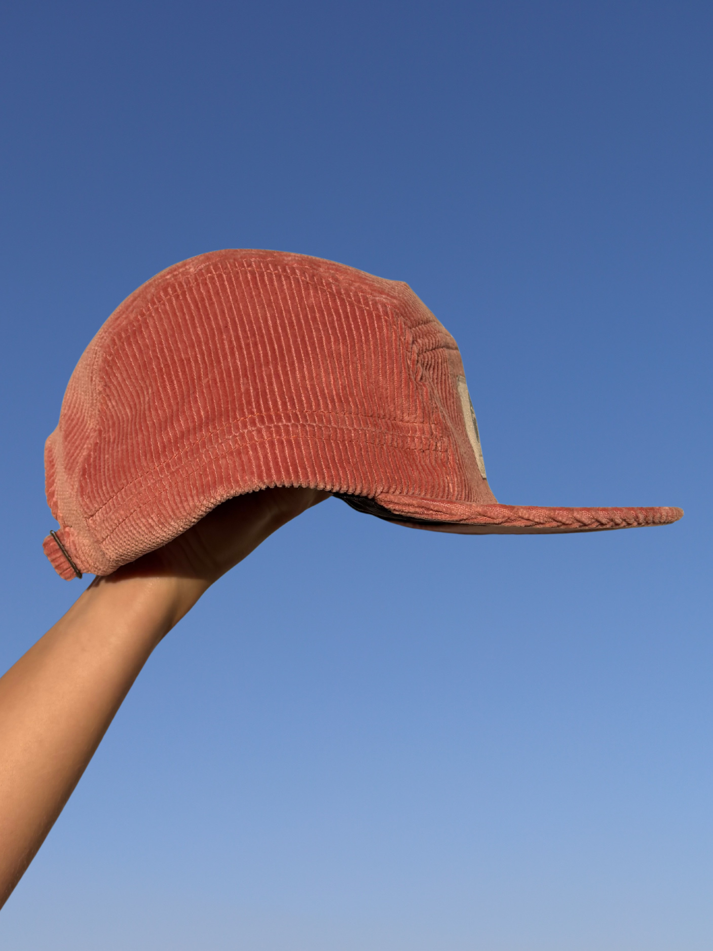 Flat Cap in Coral