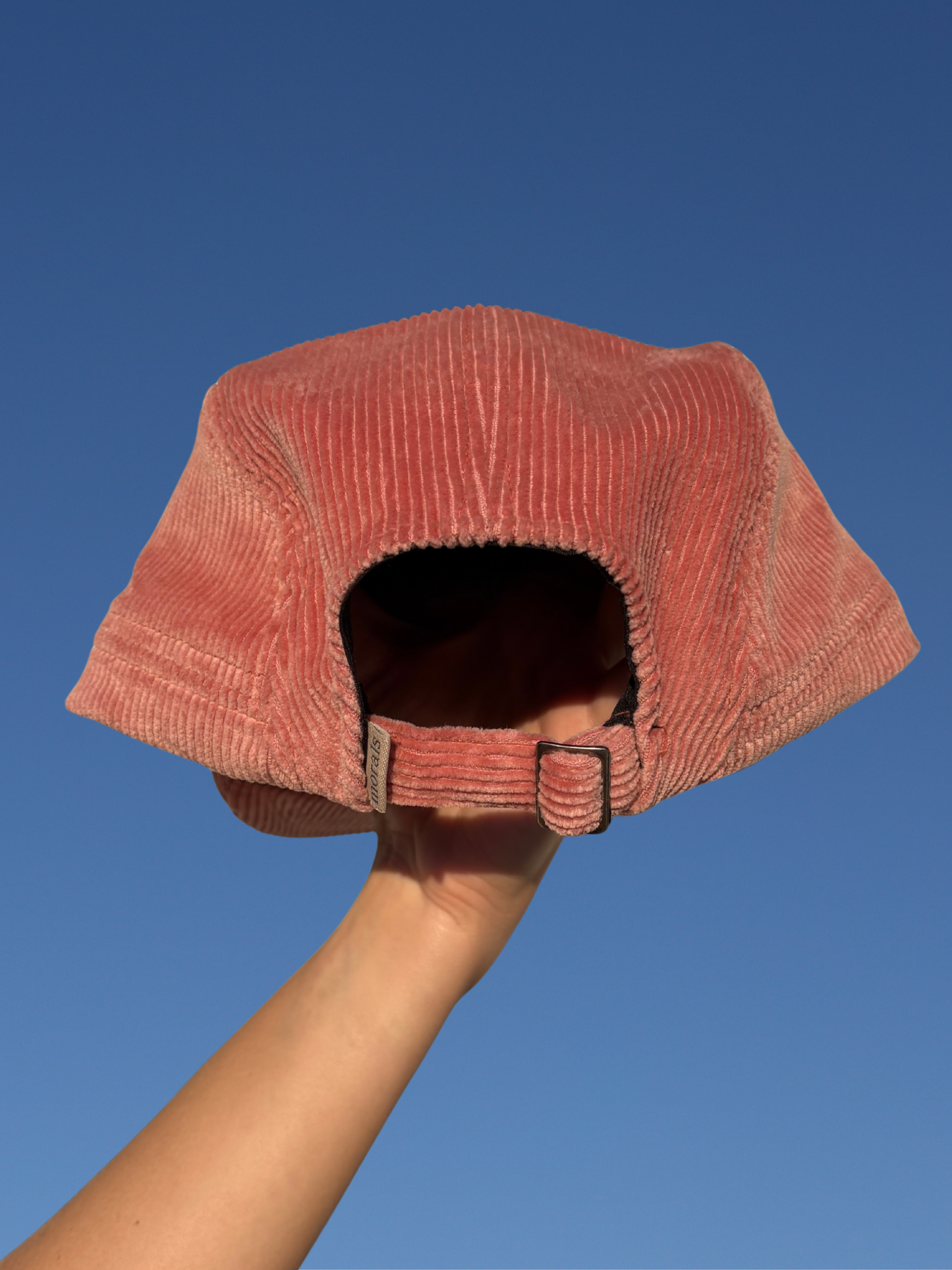 Flat Cap in Coral