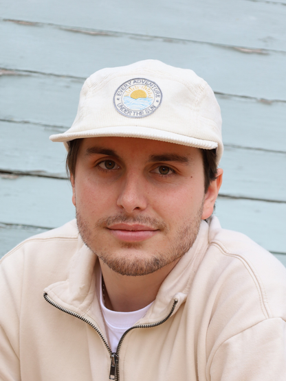 Flat Cap in Cream
