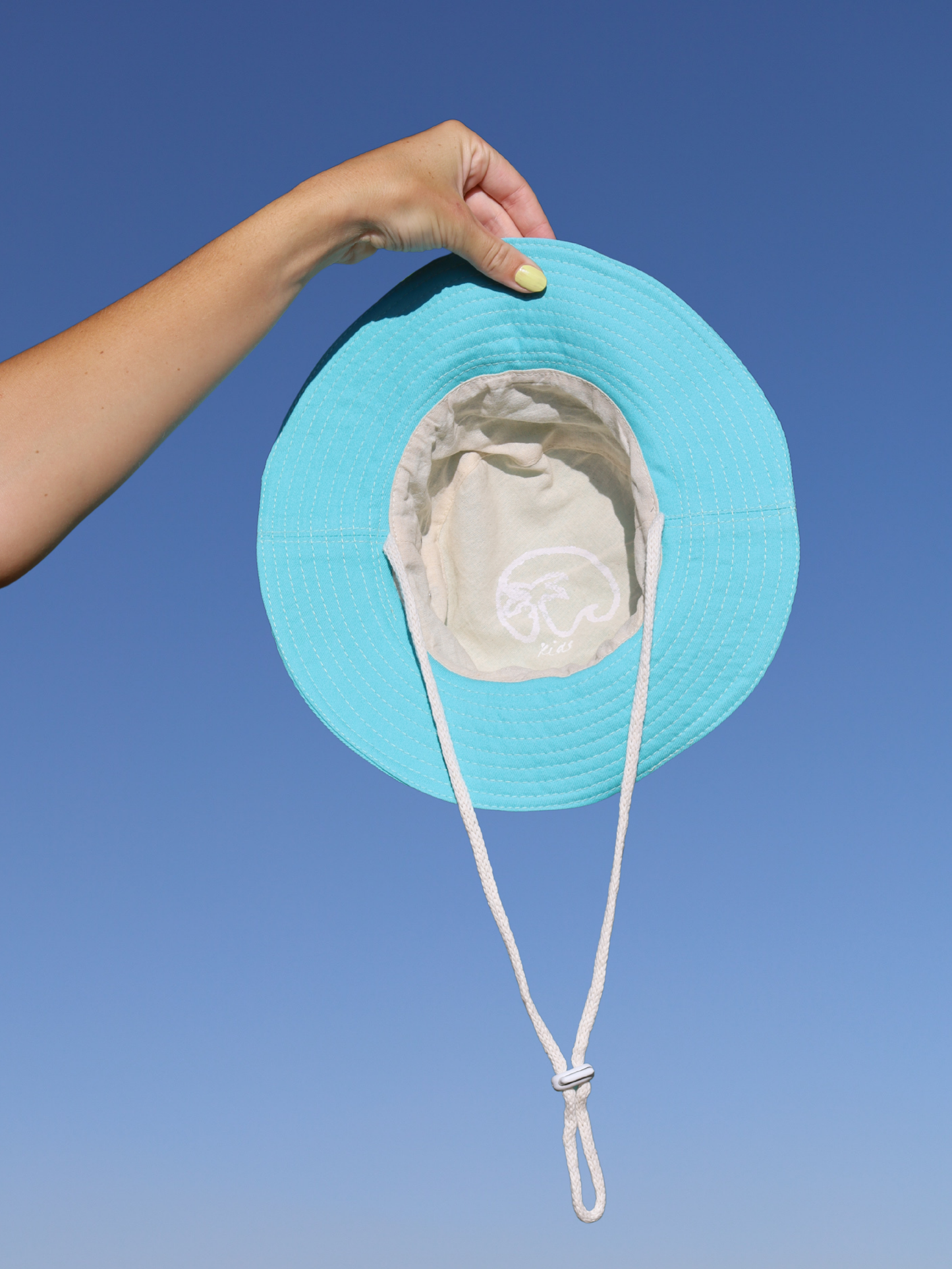 Turquoise Kids Patch Hat