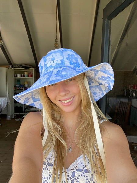 Santorini Sun Hat