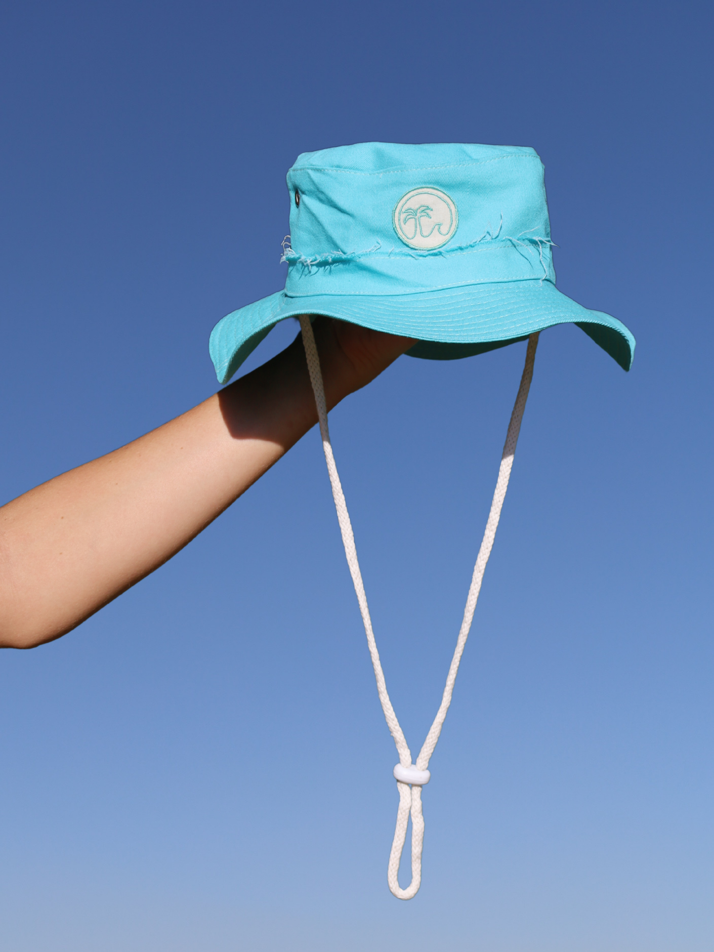 Turquoise Kids Patch Hat