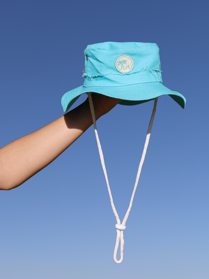 Turquoise Kids Patch Hat