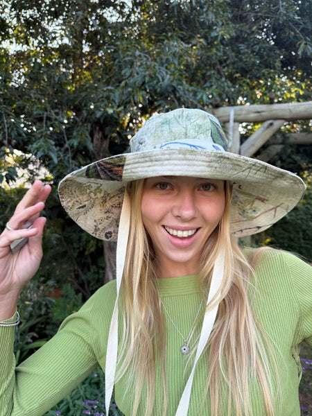 Green Goddess Sun Hat