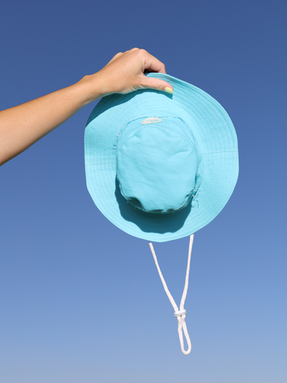 Turquoise Kids Patch Hat