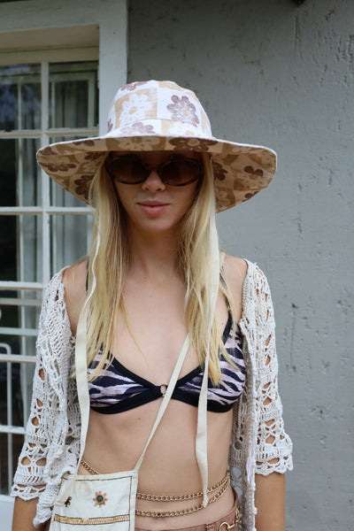 Brewed Bloom Sun Hat