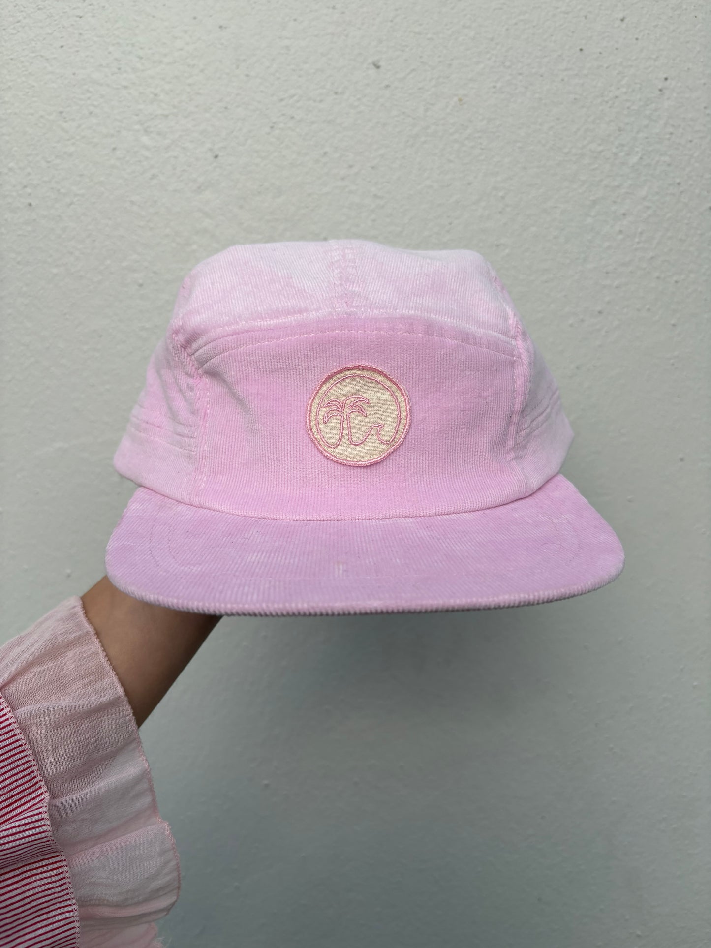 Baby Pink Flat Cap