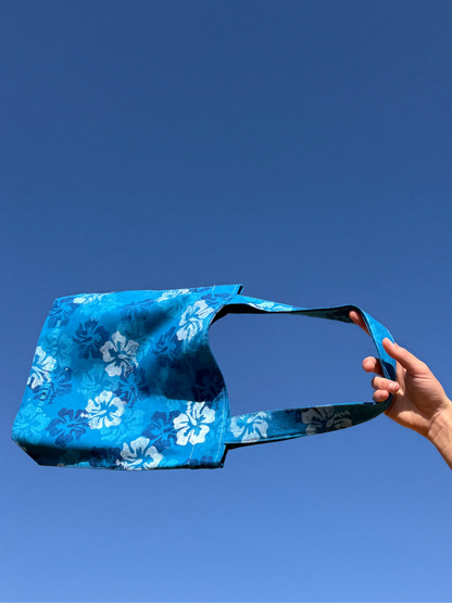 Hand printed morals the brand tote bag