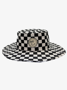 Chess Board Kids Patch Hat