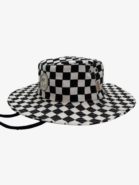 Chess Board Kids Patch Hat