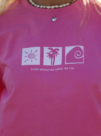 Every Adventure Pink Tee