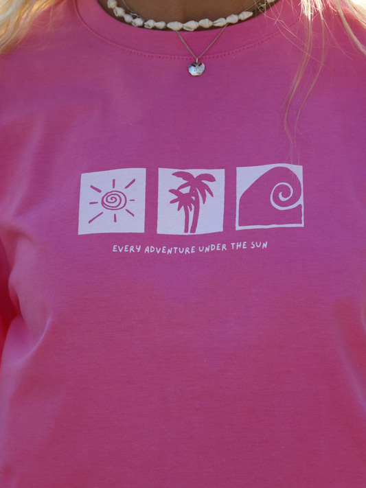Every Adventure Pink Tee