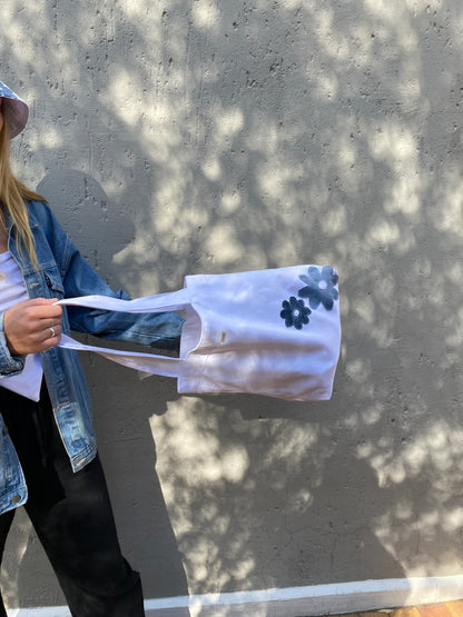 Indigo Bloom Tote Bag