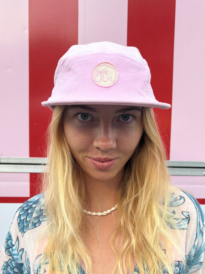 Baby Pink Flat Cap