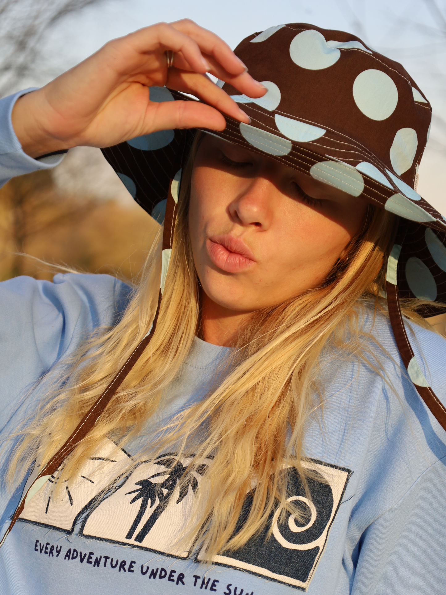 Coco Polka Midi Sun Hat