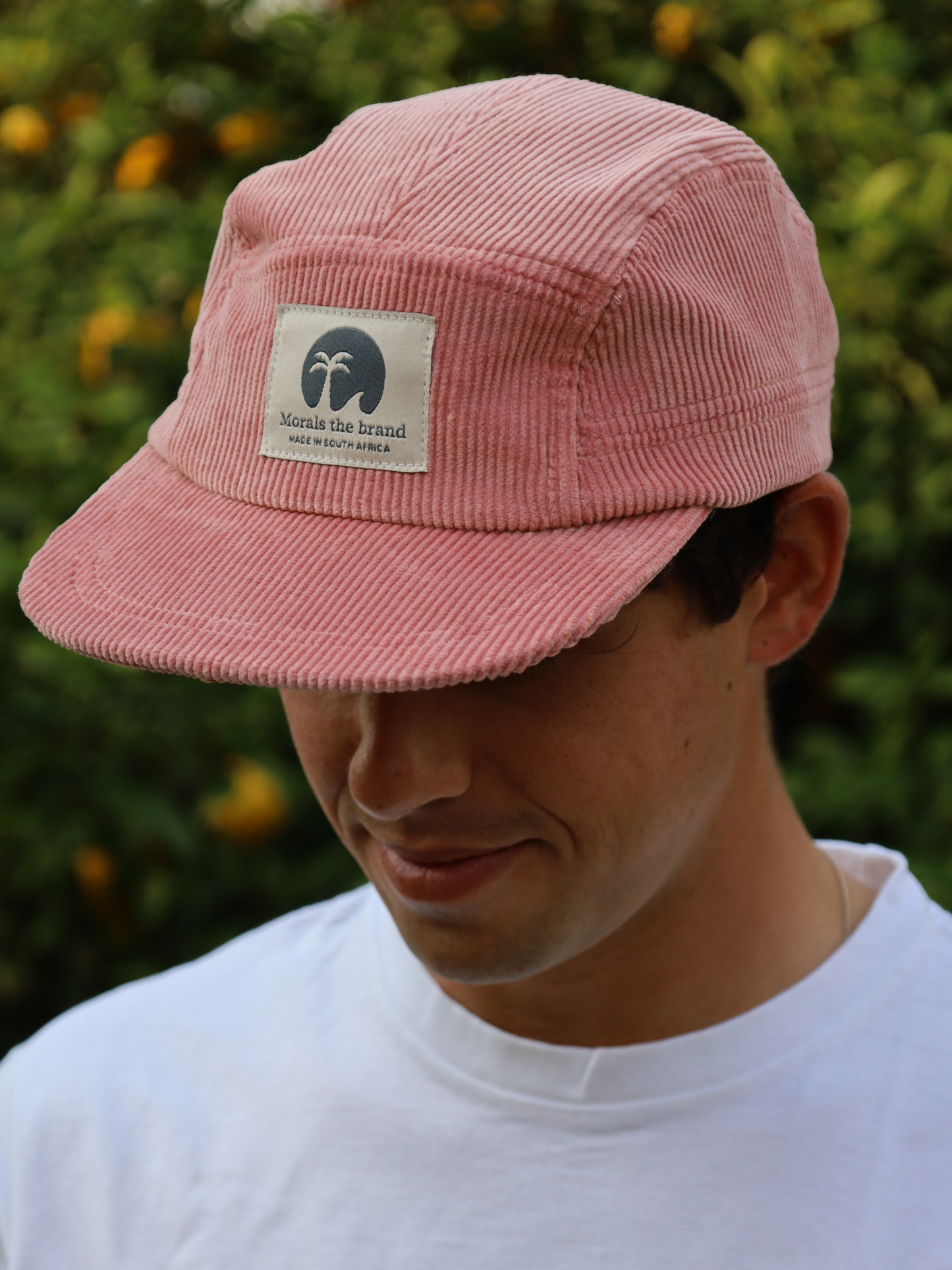 Flat Cap in Coral