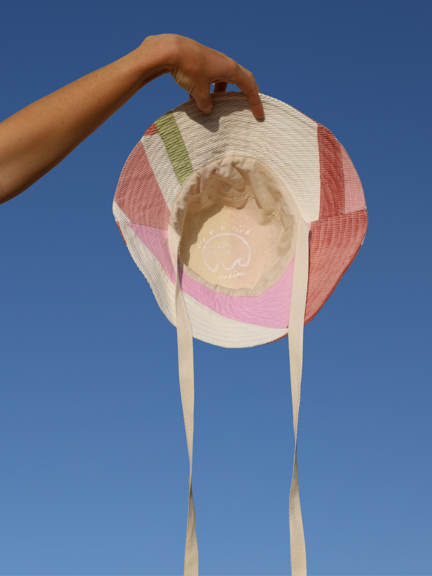 Ice Cream Swirl Midi Sun Hat