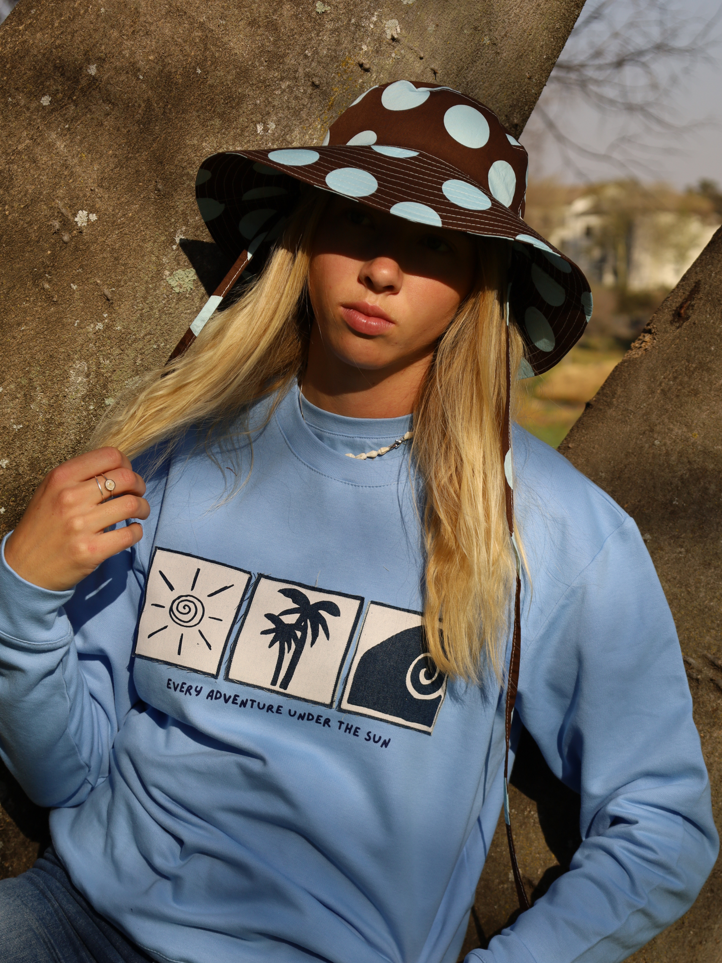 Coco Polka Midi Sun Hat
