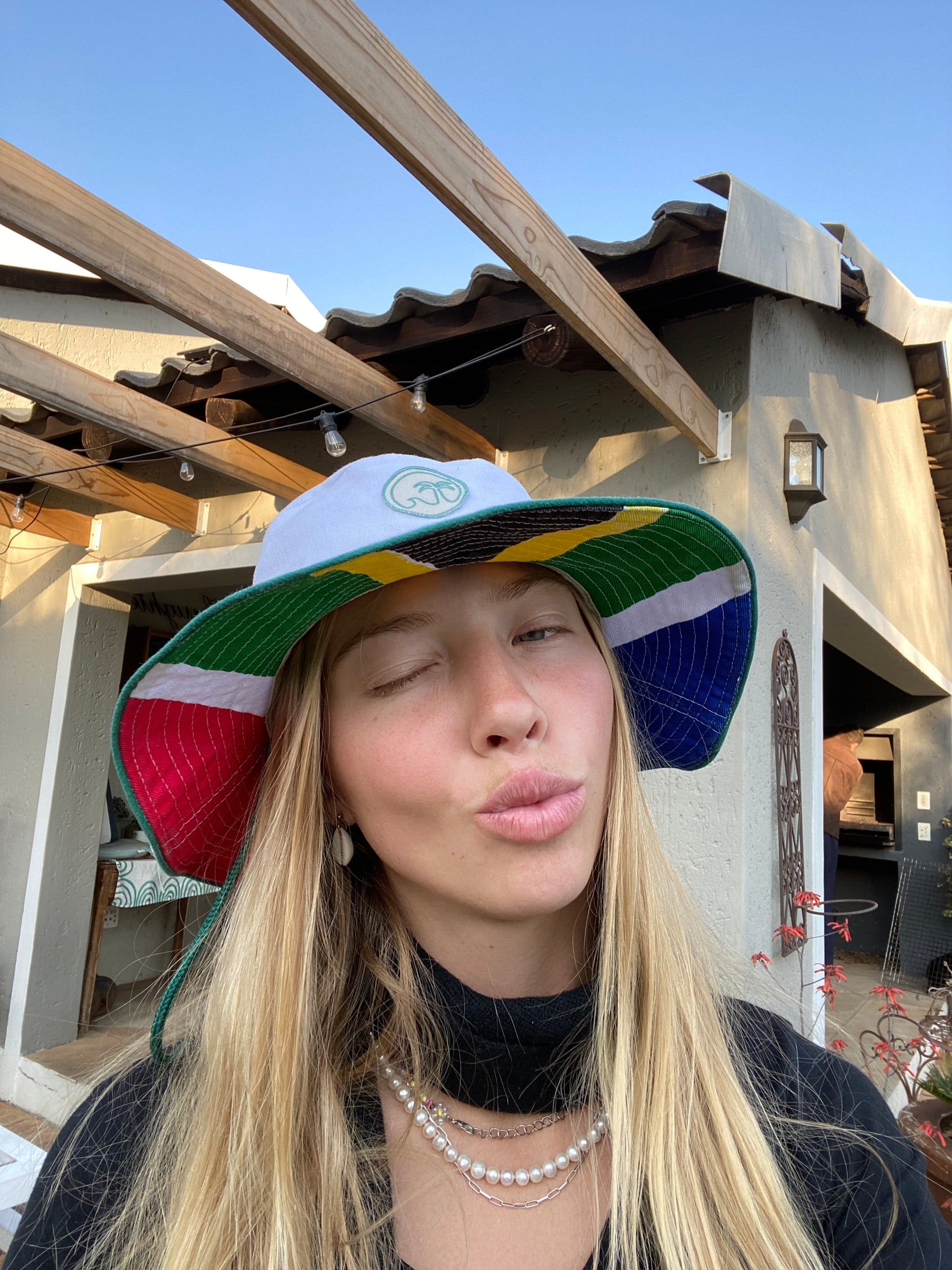 South African flag hat