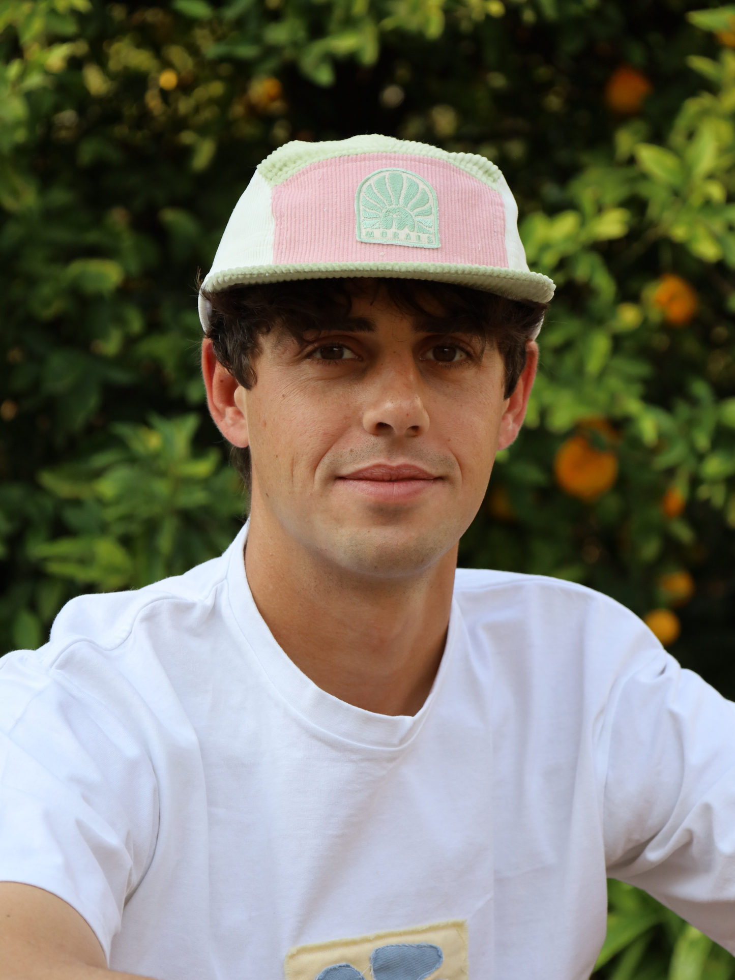 Strawberry Matcha Corduroy Cap